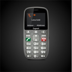 Gigaset GL390 2,2" Dual SIM ezüst mobiltelefon