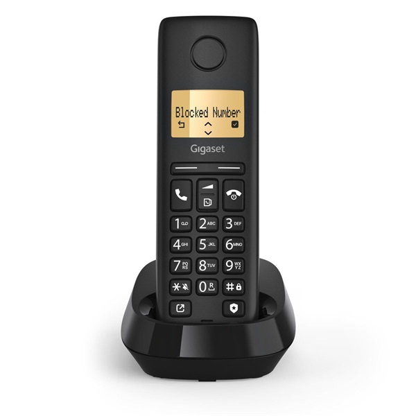 Gigaset Pure 100 fekete dect telefon