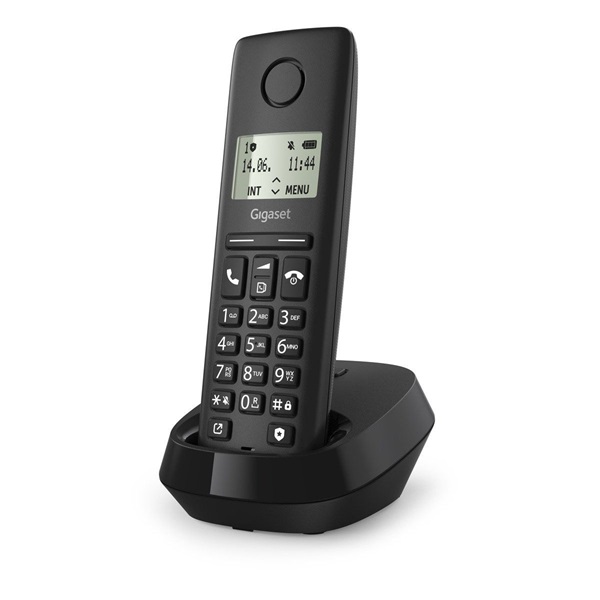 Gigaset Pure 100 fekete dect telefon