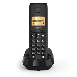 Gigaset Pure 100 fekete dect telefon