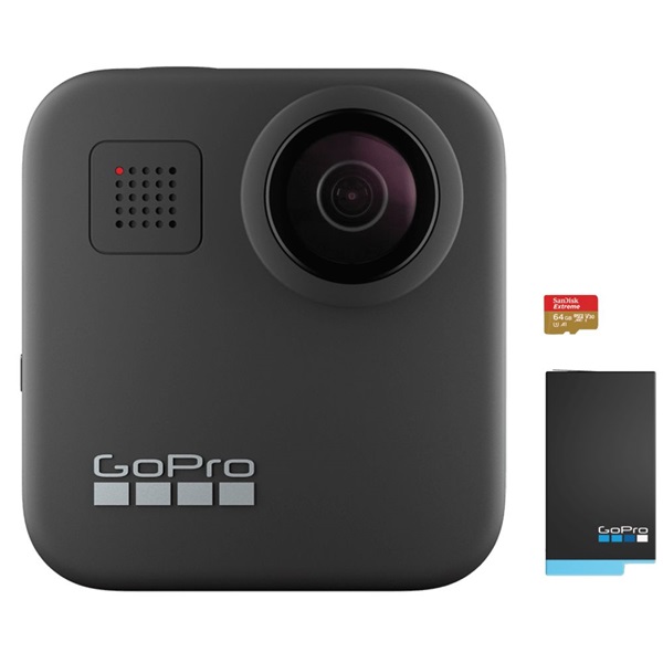 GoPro CHDHZ-202-RX MAX W/CASE fekete akciókamera