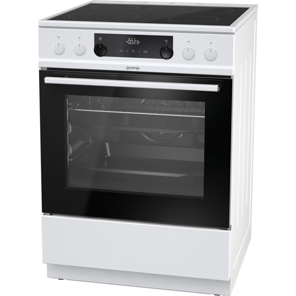 Gorenje ECS6350WPA fehér kerámialapos tűzhely