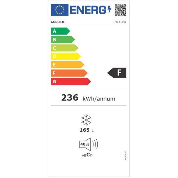 Gorenje F4141PW fagyasztószekrény