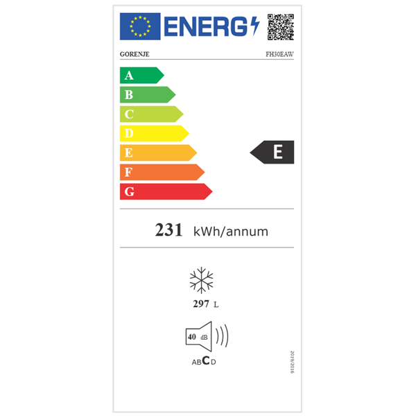 Gorenje FH30EAW fagyasztóláda