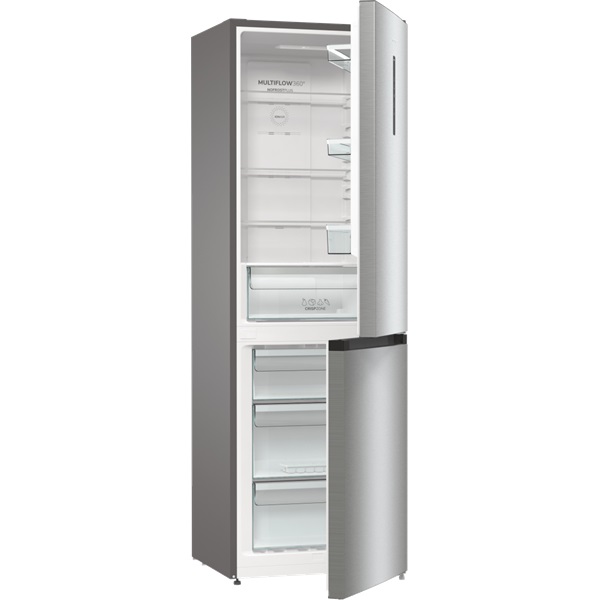 Gorenje N6A2XL4 inox alulfagyasztós kombinált hűtőszekrény