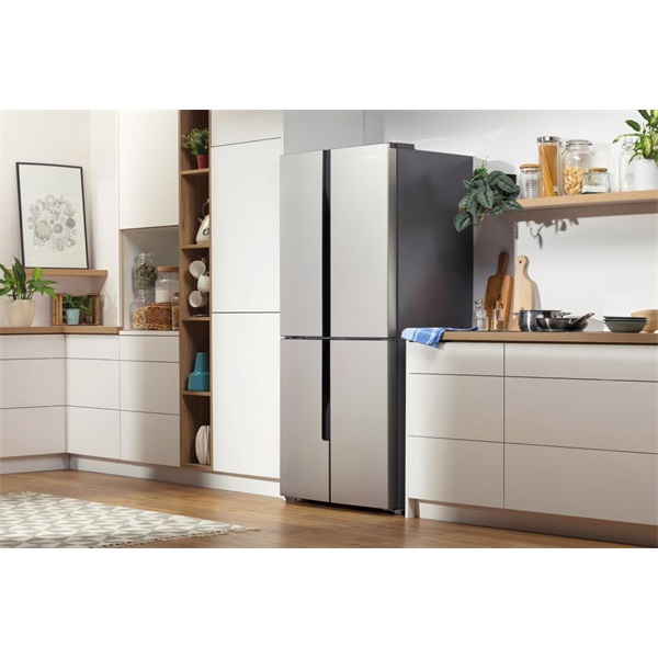 Gorenje NRM8181MX Multi Door szürke Side-by-side hűtőszekrény