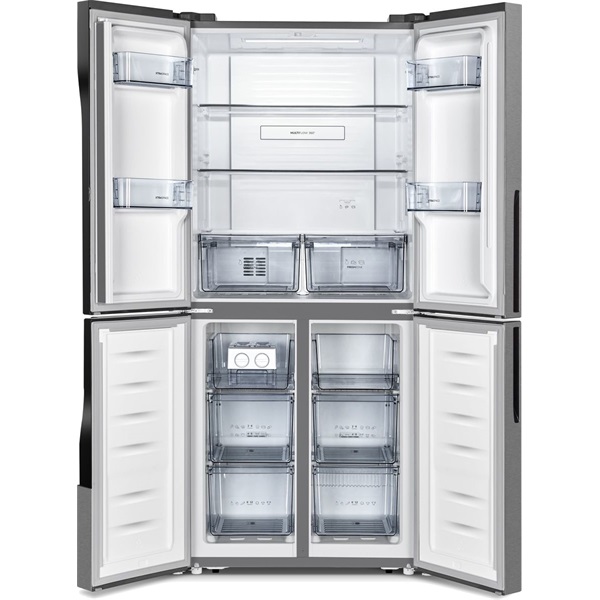 Gorenje NRM8181MX Multi Door szürke Side-by-side hűtőszekrény