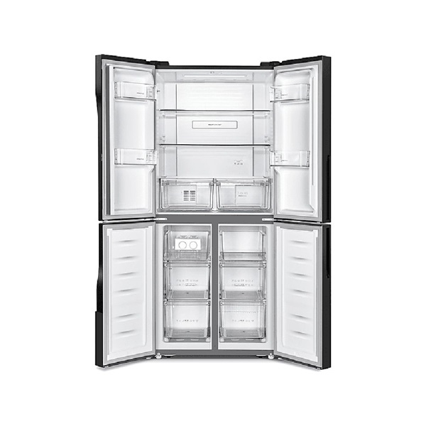 Gorenje NRM818EMB fekete Side-by-Side hűtőszekrény