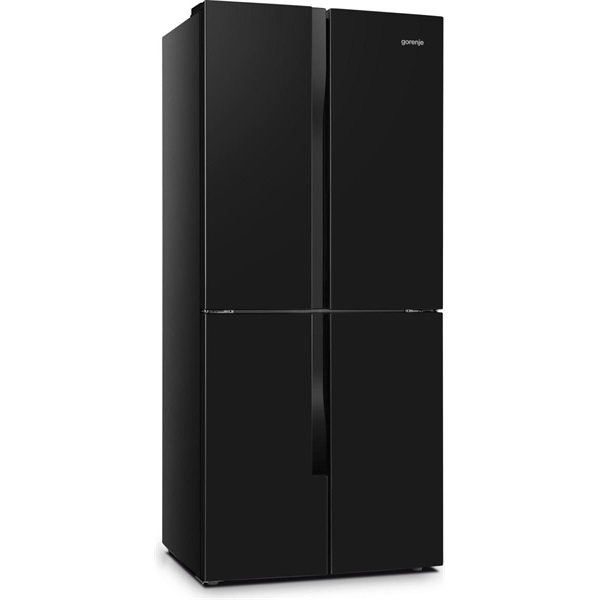 Gorenje NRM818FMB Side-by-side fekete hűtőszekrény