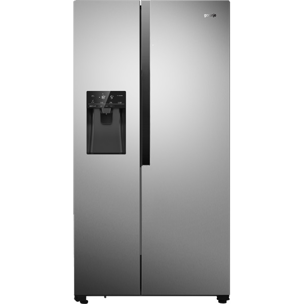 Gorenje NRS9181VX Side-by-side szürke hűtőszekrény