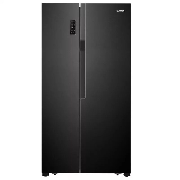 Gorenje NRS918EMB Side-by-side fekete hűtőszekrény