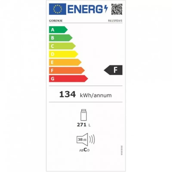 Gorenje R615FEW5 egyajtós hűtőszekrény