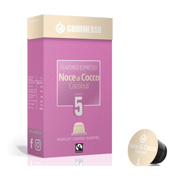 Gourmesso Soffio Noce Di Cocco Nespresso kompatibilis 10 db kávékapszula