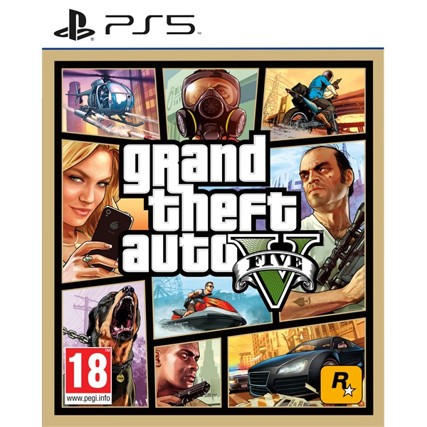 Grand Theft Auto V PS5 játékszoftver