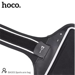 HOCO HO622554 BAG01 Univerzális MAX 6,7" fekete sport kartok