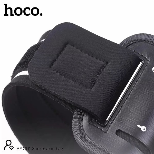 HOCO HO622554 BAG01 Univerzális MAX 6,7" fekete sport kartok