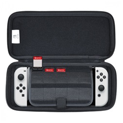 HORI Nintendo Switch OLED Slim Tough Pouch fekete utazótok