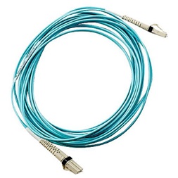 HPE AJ833A LC to LC Multi-mode OM3 2-Fiber 0.5m 1-Pack Fiber Optic Cable