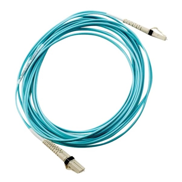 HPE AJ838A LC to LC Multi-mode OM3 2-Fiber 30.0m 1-Pack Fiber Optic Cable