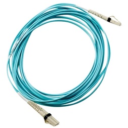 HPE AJ838A LC to LC Multi-mode OM3 2-Fiber 30.0m 1-Pack Fiber Optic Cable