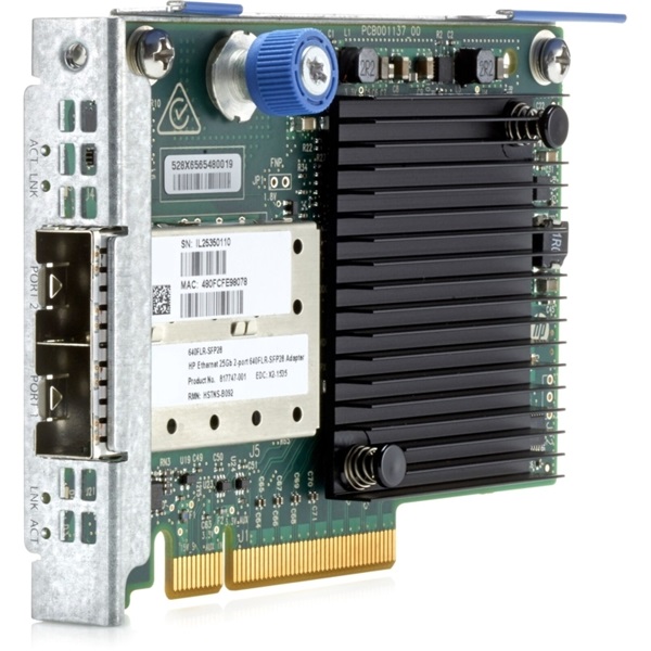 HPE 817749-B21 Ethernet 10/25Gb 2-port FLR-SFP28 MCX4121A-ACFT Adapter