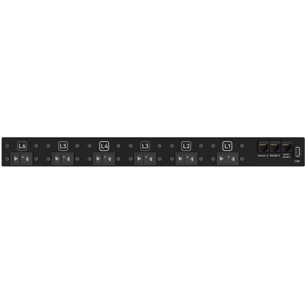 HPE P9R81A G2 Metered Modular 3Ph 22kVA/60309 5-wire 32A/230V Outlets (6) C19/1U Horizontal INTL PDU