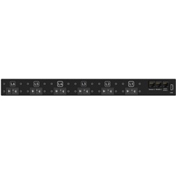 HPE P9R81A G2 Metered Modular 3Ph 22kVA/60309 5-wire 32A/230V Outlets (6) C19/1U Horizontal INTL PDU