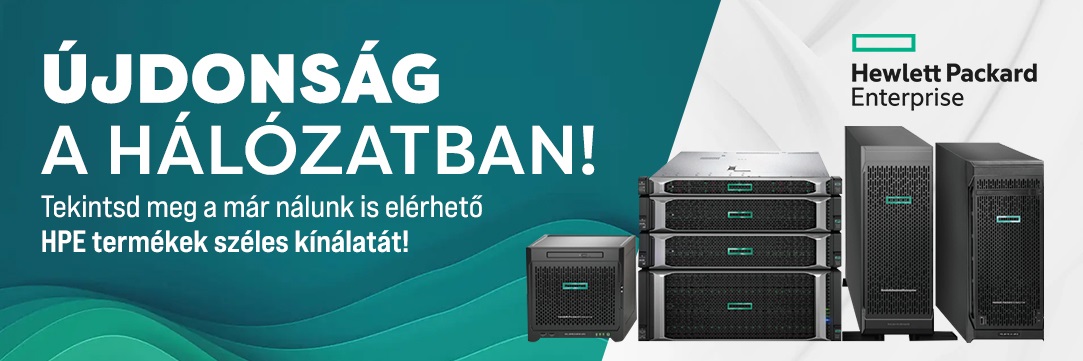 HPE portfólió a webshopban!