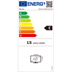 HP 22" P22v G5 FHD VA HDMI/VGA monitor