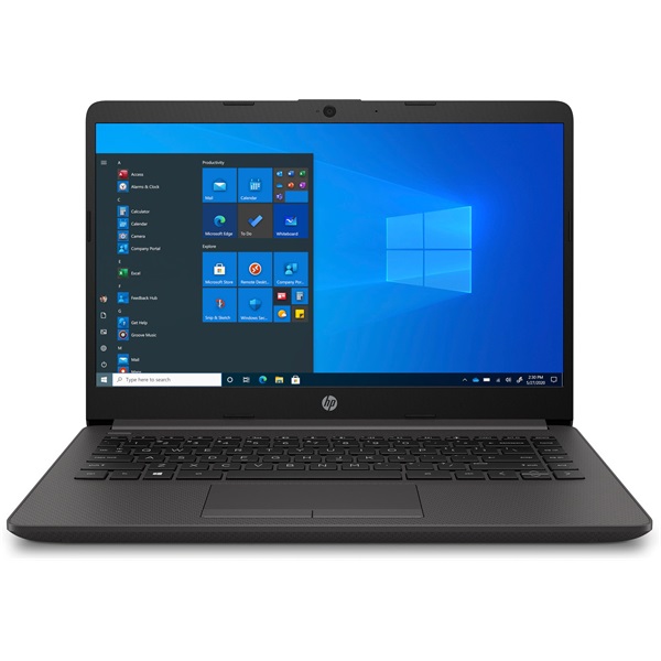 HP 240 G8 14"/Intel Core i3-1005G1/4GB/256GB/Int.VGA/Win10/fekete laptop