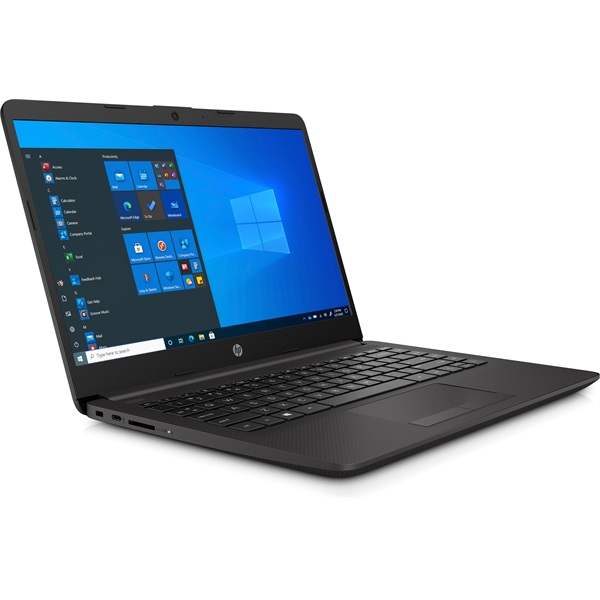 HP 240 G8 14"/Intel Core i3-1005G1/8GB/256GB/Int.VGA/Win10/fekete laptop