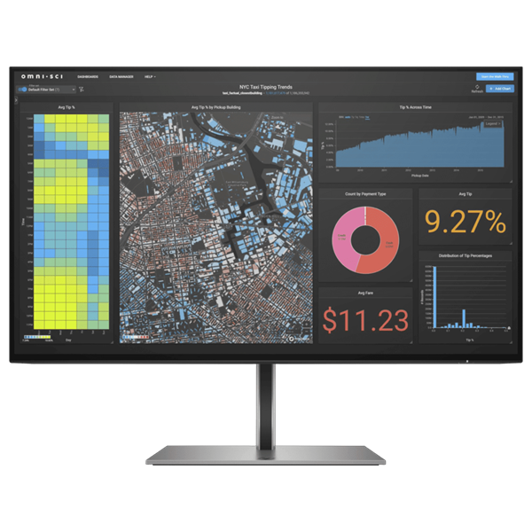 HP 24" Z24f G3 FHD IPS USB/HDMI/DP monitor