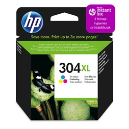 HP N9K07AE (304XL) háromszínű  XL tintapatron