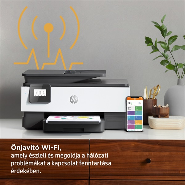 HP OfficeJet 8012E All-in-One multifunkciós tintasugaras Instant Ink ready nyomtató