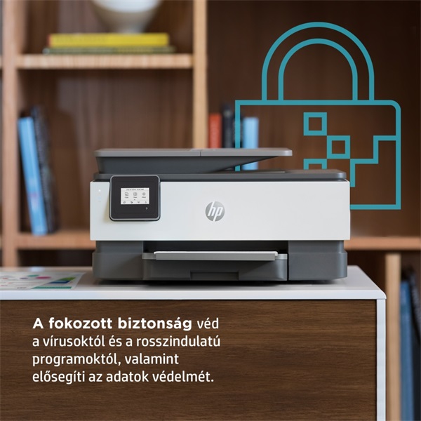 HP OfficeJet 8012E All-in-One multifunkciós tintasugaras Instant Ink ready nyomtató