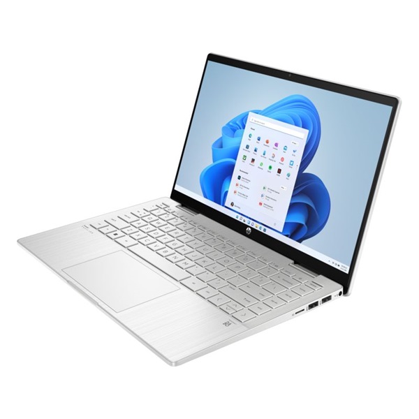 HP Pavilion x360 14-ek1004nh 14"FHD Touch/Intel Core i3-1315U/8GB/512GB/Int.VGA/Win11/ezüst laptop