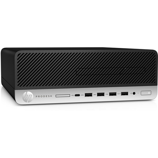 HP ProDesk 600 G4 SFF PC /i3-8100/8GB/256GB SSD/Win11 Pro/fekete asztali számítógép