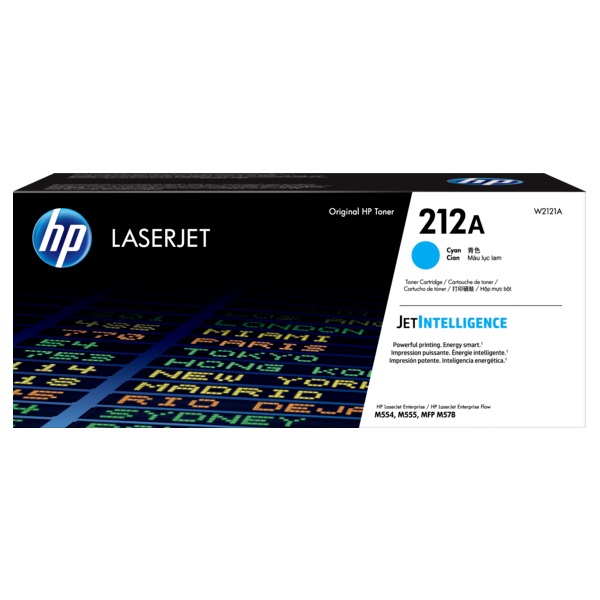 HP W2121A (212A) cián toner