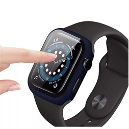 Haffner FN0283 Defense 360 Apple Watch 7 (41mm) fekete védőtok edzett üveggel