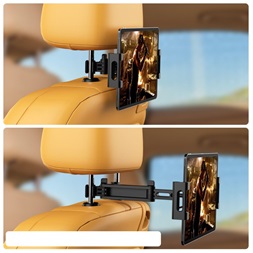 Haffner FN0371 Tech-Protect Headrest Car Mount fejtámlára szerelhető telefon/tablet autós tartó