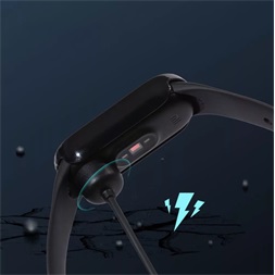 Haffner FN0403 Defense 360 Xiaomi Mi Smart Band 7 fekete védőtok edzett üveggel