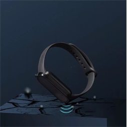 Haffner FN0403 Defense 360 Xiaomi Mi Smart Band 7 fekete védőtok edzett üveggel