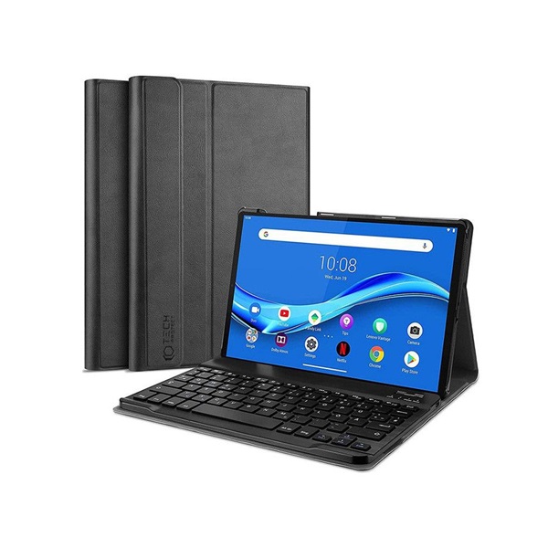 Haffner FN0537 Lenovo Tab M10 10,1" (3rd gen) fekete tablet tok billentyűzettel