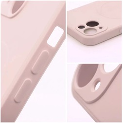 Haffner HF229091 Apple iPhone 15 Plus Mag Cover rózsaszín szilikon hátlap