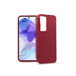 Haffner HF267970 Samsung Galaxy A55 5G Frame magenta szilikon hátlap