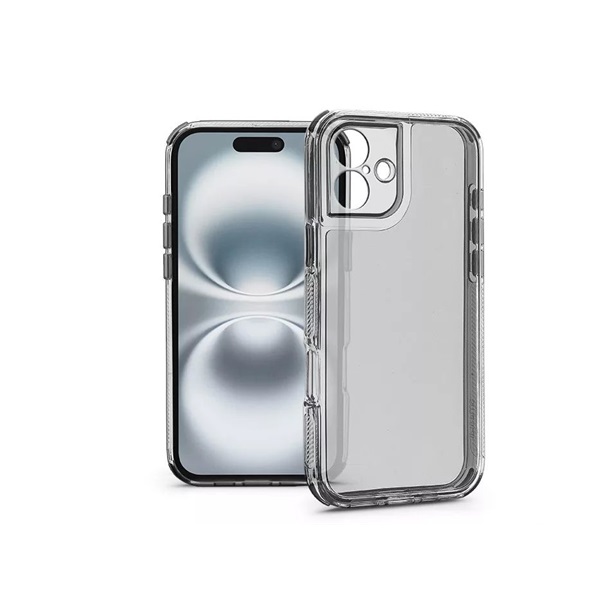 Haffner HF324666 Apple iPhone 16 Matrix Clear kameravédős átlátszó szilikon tok