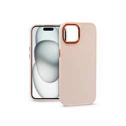 Haffner PT-6829 Apple iPhone 15 Frame pink szilikon hátlap