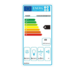 Haier HADG9CBS6BVOC kürtős páraelszívó