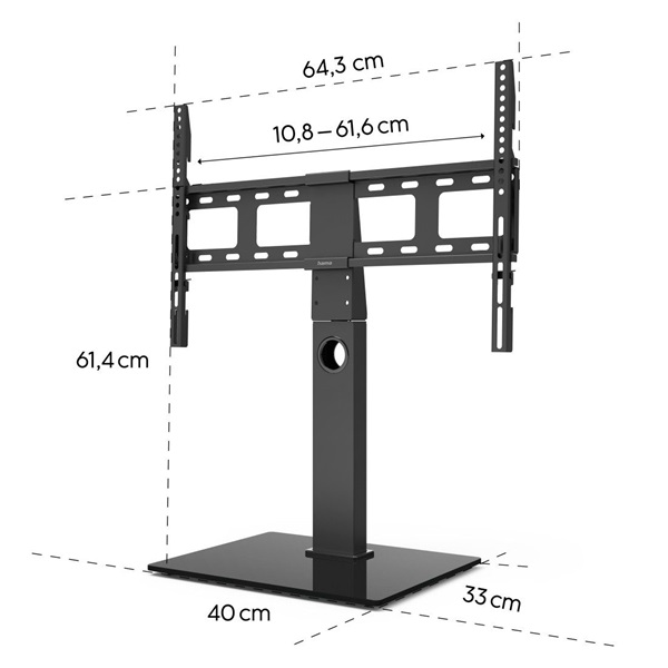 Hama 00220867 FITV 65" forgatható asztali TV állvány