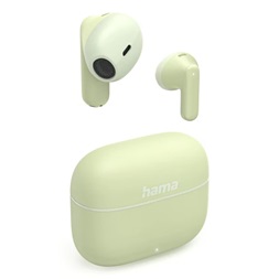 Hama 00221756 "Freedom light2" True Wireless,hangerő szabályozós, zöld headset